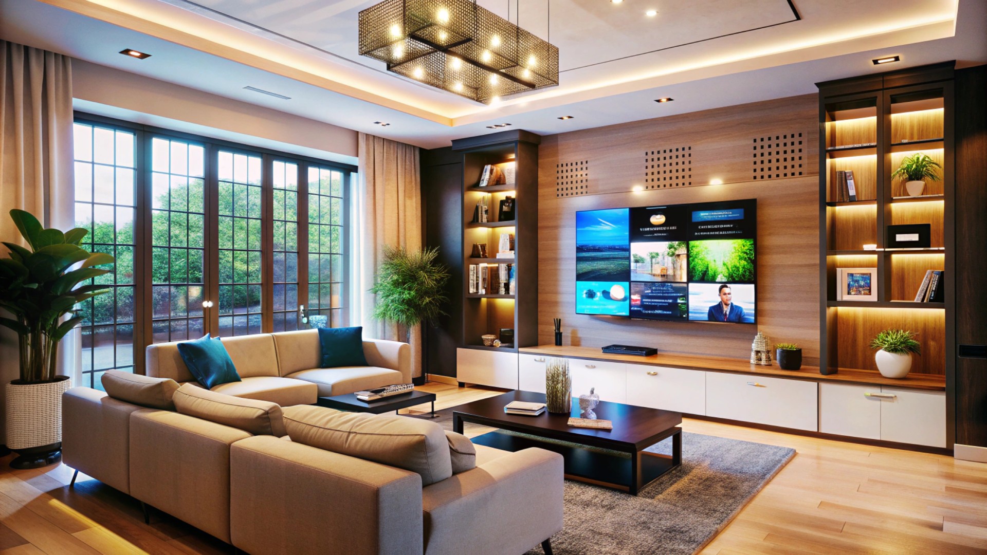 modern-living-room-with-large-tv-sectional-sofa